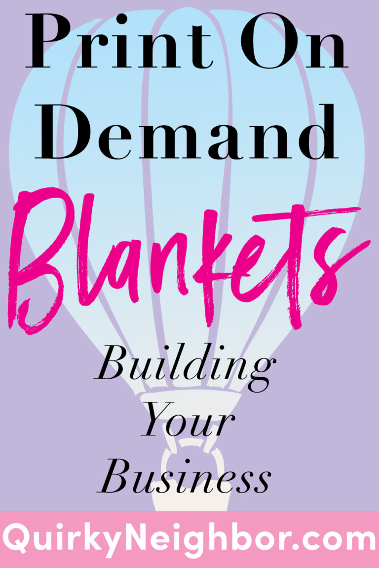 Printful and Printify Blanket Reviews Quirky Neighbor